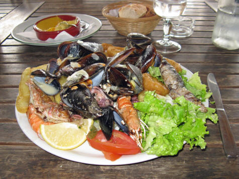 Seafood in Marseille France
