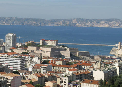 Fort Saint Nicolas in Marseille France