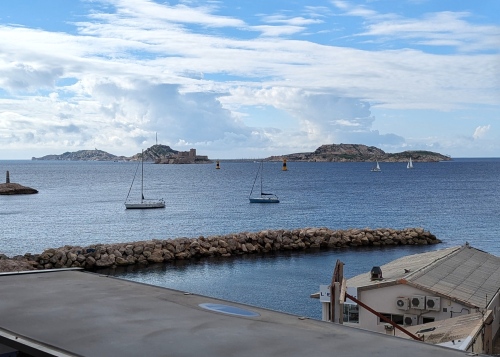 Islands off the coast of Marseille France