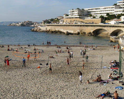 Beaches in Marseille France