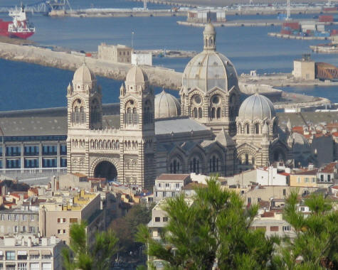 Saint Marie Majeure Cathedral in Marseille France