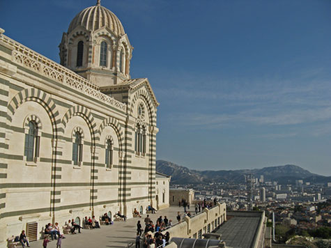 Landmarks in Marseille France