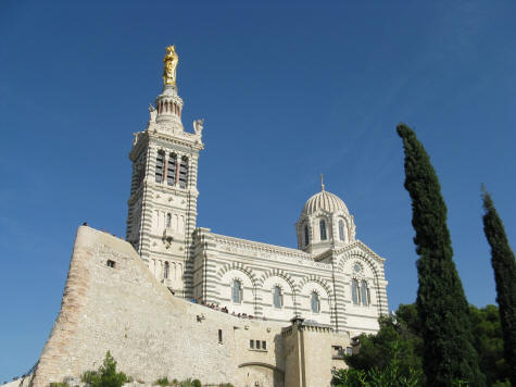 Notre Dame de la Garde Basilica, Marseille France